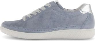 Gabor 66.458 Sneaker - Dames - Sneakers - Blauw - 36 EU - Leer - Schoenen