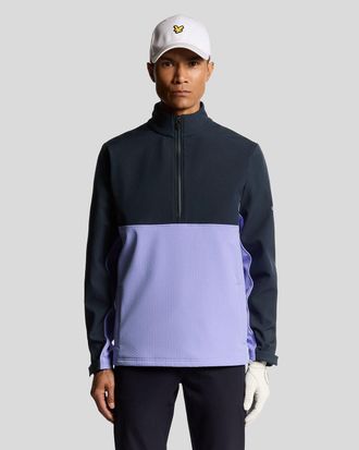 Lyle & Scott Golf Half Zip Windjammerjack - Veelkleurig