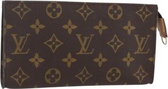 Louis Vuitton Pre-owned Vintage Clutch - Dames - Vintage Clutch - Bruin - ONE Size - Vintage
