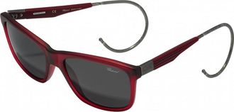 Chopard Womens SCH156M57L00P 57 Sunglasses - Red - One Size