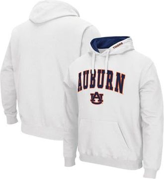 Colosseum Mens Colosseum White Auburn Tigers Arch & Logo 3.0 Pullover Hoodie at Nordstrom, Size Xx-Large