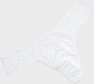 Hanky Panky Low-Rise Organic Cotton Thong
