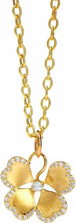 Syna Cerez Fleur Charm in Yellow Gold at Nordstrom, Size Small