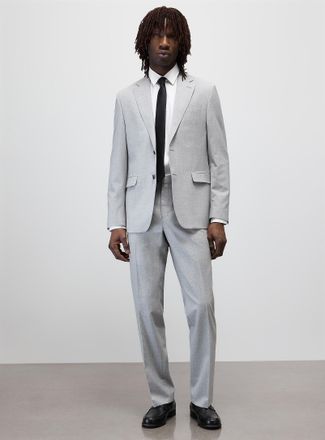 Le 31 Mens Stretch suit Wool weave by Paulo de Oliveira Berlin fit - Regular