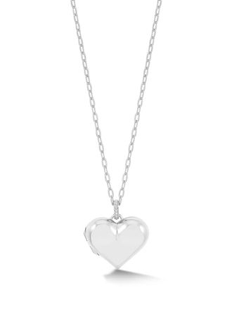 Dower & Hall Treasured Heart talisman necklace - women - Sterling Silver - One Size