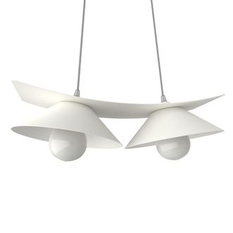 Lumicom Lumicom - Miller L&aacute;mpara De Techo X2 Monocolor