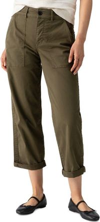 Sanctuary Cruiser Stretch Cotton Barrel Chinos in Buro at Nordstrom Rack, Size 25