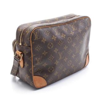 Louis Vuitton Pre-owned Cross Body Bags, female, Brown, Size: ONE SIZE Pre-owned Canvas Cross Body Bag