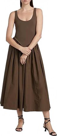 Ronny Kobo Verda Knit Dress In Chocolate