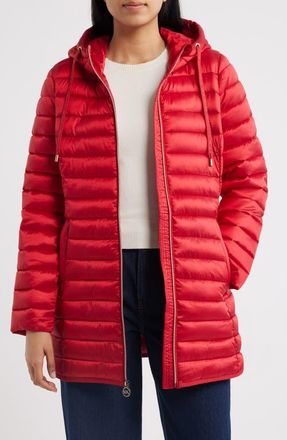 Michael Kors Packable Quilted Jacket in Crimson at Nordstrom, Size X-Large