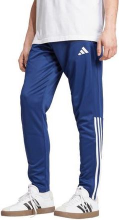 adidas Sereno 3-Stripes AEROREADY Slim Pants in Dkblue/whi at Nordstrom Rack, Size Xx-Large