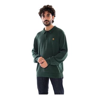 Timberland Williams River Polo Sweater - Tops - Hombre - Verde - XL