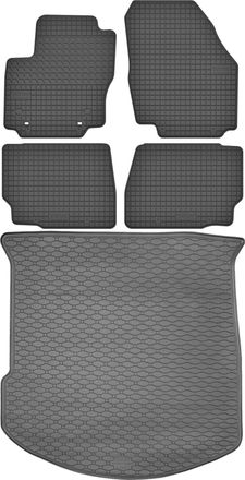 OEM Juego De Alfombrillas De Goma Para Coche Y Maletero Para Ford Mondeo Mk4 Iv Estate (2007-2014)