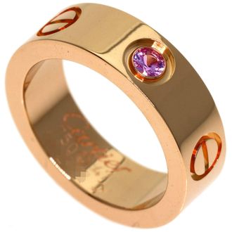 Cartier Pink Gold (18K) Band Ring (Pre-Owned)