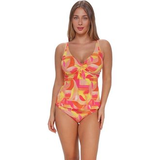 Sunsets Forever Tankini Swimsuit Top - D Cup in Dreamsicle Crepe at Nordstrom, Size 38