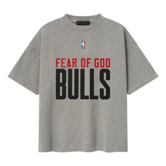 Fear of God Bulls 90s T-Shirt Concrete Heather 125NB252006F
