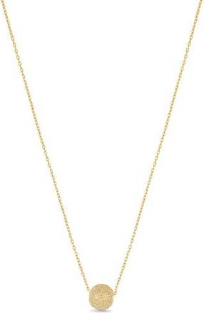 Bony Levy 14K Yellow Gold Ball Pendant Necklace at Nordstrom Rack, Size 18