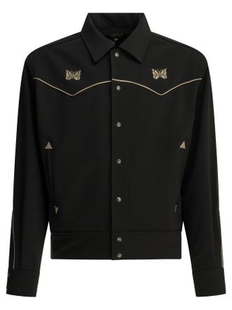 Needles Piping Cowboy Overshirt-Jacke