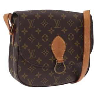 Louis Vuitton Pre-owned Saint Cloud GM Schoudertas - Dames - Pre-owned - Bruin - Maat: ONE Size Leer