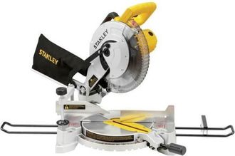 Stanley Sm1650, Sierra Ingletadora 254 Mm/1650w, Potente Y Precisa Para Cortes En Madera Y Metales No Ferrosos, Ideal Para Proyectos Profesionales Y De Bricol