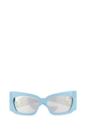 Gucci Womens Light-Blue Acetate Sunglasses Blulightblusilver Occhiali Da Sole