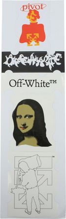 Off-white Geschenkidee-Aufkleber-Set, Mann, Papier, mehrfarbig