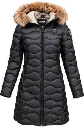 Blauer Lynel Puffer Coat - Coats - Mujer - Negro - 2XL