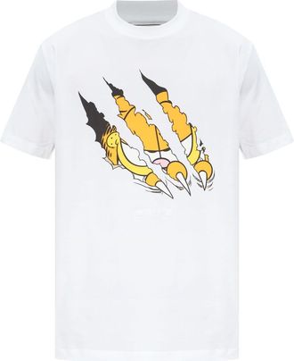Iceberg x Garfield graphic-print T-shirt - men - Cotton - L - White