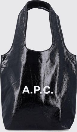 A.P.C. Borsa a spalla Ninon in vinile small A. p.c