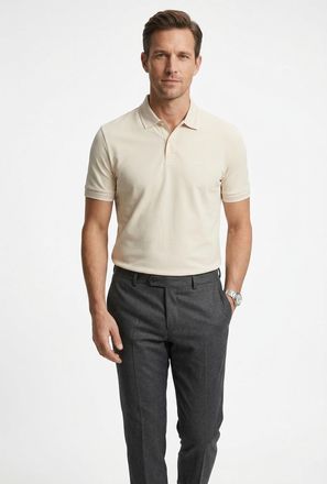 Boss Green by Hugo Boss Poloshirt BOSS GREEN Pio, Herren, Gr. XL, weiss (open wei&szlig;131), Jersey, Obermaterial: 100% Baumwolle, unifarben, regular fit normal, hoch geschlossene