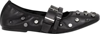 DKNY Davey Ballerina - Dames - Ballerinas - Zwart - 36 EU - Leer - Schoenen
