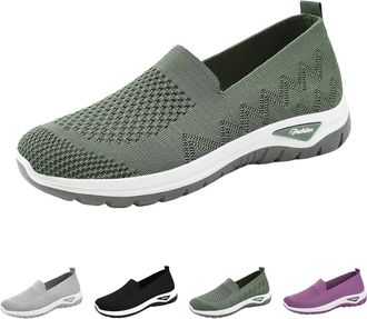 Generic Womens Trainers, Diabetic Shoes, Breathable and Comfortable Orthopaedic Shoes, Wide Feet, Soft Sole, Fabric Shoes, Sports Shoes, Non-Slip Running Shoe