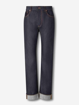 Bottega Veneta Straight Cotton Jeans