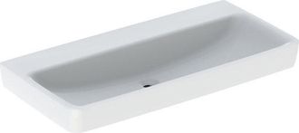 Keramag Keramag - Geberit Renova Plan, Lavabo, 100x48 Cm, Sin Agujero Para Grifo