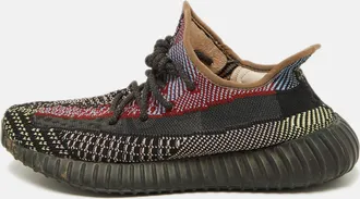 Yeezy by Kanye West Yeezy X Adidas Multicolor Knit Fabric Boost 350 V2 Yecheil Non-Reflective Sneakers