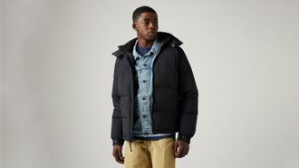 Levi's Rockridge Short Puffer - Mens - 2XL - Black