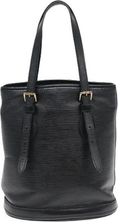 Louis Vuitton Pre-owned Vintage Bucket Bag - Dames - Vintage Tas - Zwart - ONE Size - Leer - Vintage