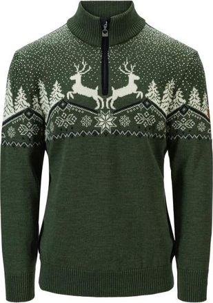 Dale of Norway Dale Christmas Sweater Merinopullover f&uuml;r Herren | oliv/gr&uuml;n