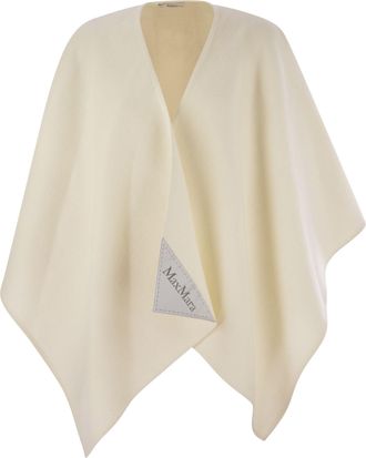 Max Mara Serra Alpaca And Wool Poncho