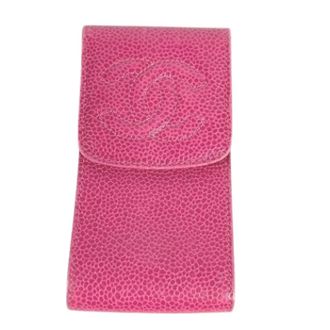 Chanel Pre-owned Wallets, female, Pink, Size: ONE SIZE Pre-owned Pouch