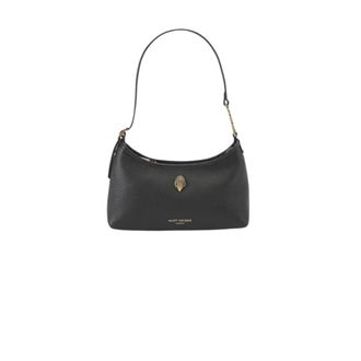 Kurt Geiger Kurt Sling Bag - Dames - Tassen - Zwart - Maat: ONE Size Leer