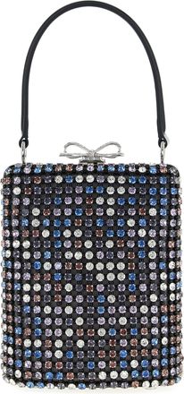 Self Portrait Multi Crystal Chainmail Borse A Mano Multicolor-Donna