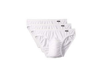 Jockey Elance(r) Bikini - 3 Pack Mens Underwear White : LG (Waist 36-38), Cotton