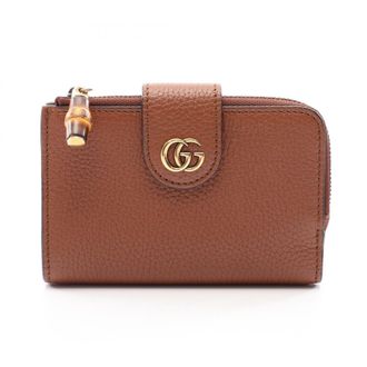 Gucci Brown Leather Wallet (Bi-Fold) (Pre-Owned)