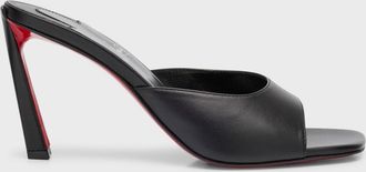 Christian Louboutin 85mm Condora Leather Mule Sandals