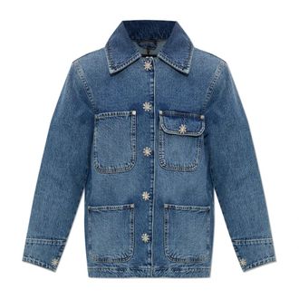 AllSaints Denim Jackets, female, Blue, Size: XS BEX Denim Jacket