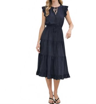 Pinch Design The Nantucket Night Midi Dress In Navy