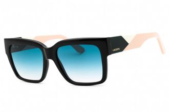 Lacoste Green Gradient Square Ladies Sunglasses L6033SN 664 55