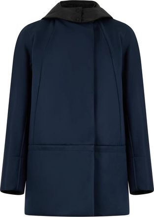 Moorer Clematislw Jacket - Dames - Parka Jassen - Blauw - XL - Polyester - Jassen