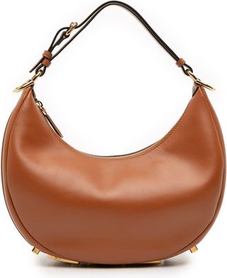 Fendi Pre-owned Fendi Small Leather Fendigraphy Hobo 8BR798 A5DY 239 0501